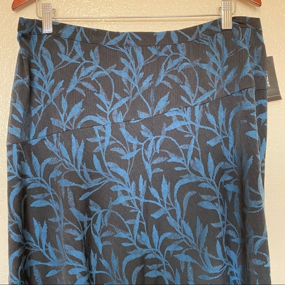 Alfani Printed Asymmetrical Midi Skirt Sz 12 NWT - Picture 4 of 9